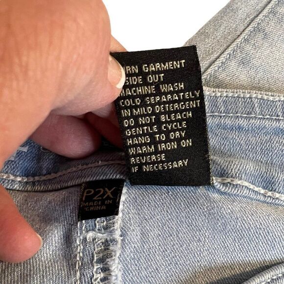 DG2 by Diane Gilman P2X light denim stretch pull on jeans 2XP - Picture 4 of 9